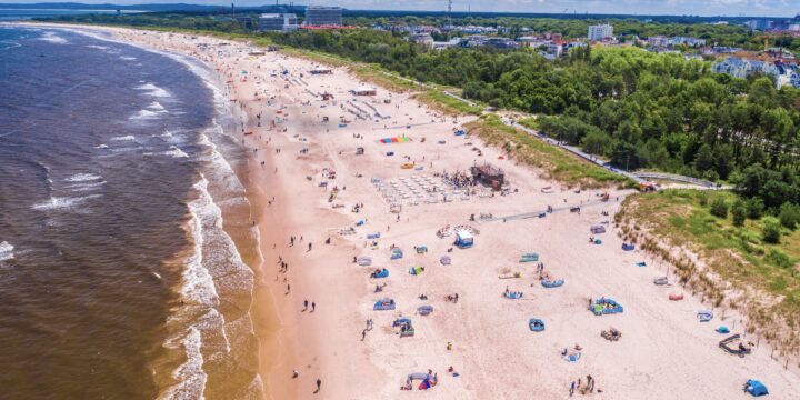 Świnoujście z najpiękniejszą na polskim wybrzeżu plażą