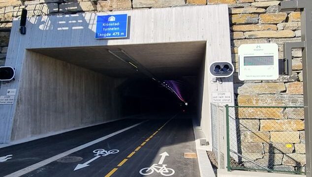 Tunel dla rowerzystów