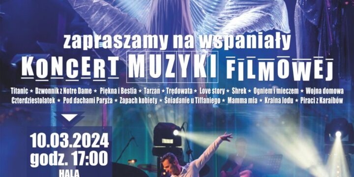 Koncert muzyki filmowej w Policach