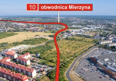 Są oferty wykonawców na budowę obwodnicy Mierzyna w ciągu DK10
