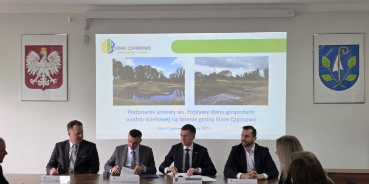 Ścieki po nowemu w Gminie Stare Czarnowo