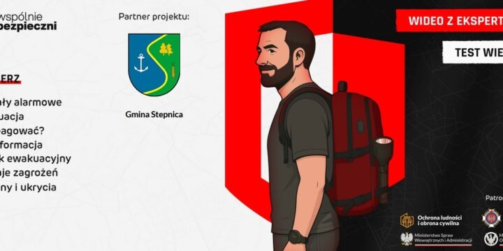 Zadbaj o bezpieczeństwo swoje i bliskich zobacz film „Wspólnie Bezpieczni”