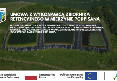 Powstanie nowy zbiornik retencyjny w gminie Dobra